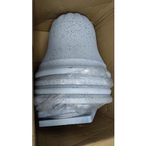 Dandat 4 Pack Large Outdoor Urn Planter 22 inch Tall Plastic Planter for Front Proch Classic Vase Decorative Garden Pot for Indoor Outdoor Door Patio Deck Decor(White)