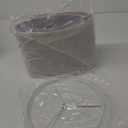 Lampshades Set of 2, Drum Lampshades 11.6" Top x 12.6" Bottom x 9.8" High, Seaside village Medium Lampshades (Spider Fitter), Beige Lampshades Natural Linen Hand Crafted, Easy Assembly Required