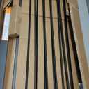 Babelio 36" Tall Baby Gate, 26-40" Wide Auto Close Pet Gate, PressGuard C5 Pressure Mounted Metal Dog Gate, Easy-Install No Drilling, No Tools Needed, with Wall Protectors and Extension Kits, Black