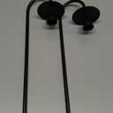 Wall Candle Holder Set of 2, Modern Candle Sconces Wall Mount Metal Holders Hanging Candle Pillar Holder for Living Room, Wedding, Farmhouse, Fireplace, Matte Black