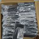 12 pcs 2"x2" Aluminum Deck Post Base Cover, for Railings, Stairs, Patios, Porches, Split Deck Post Skirt (Black)