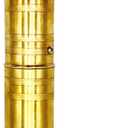 Handmade Brass 9 Inch Manual Coffee Grinder Large Pepper Mill With Handle Proper For Fresh Coffee Bean Peppercorn Grinder Brass Handle Crank With Giant Fine Refillable Grind For Flavor Turkish Style