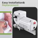 Drive Motor for Electric Polymer Clay Press Machine,Clay Roller Machine Attachment,Polymer Clay Tools Compatible with WECLAYER Pink Model(Not Green) and Some Other Models(Not for All the Models)