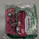 Protective Case for Nintendo Switch 2 Joy Con Controllers, 1 Pairs Handheld Soft Silicone TPU Cover Replacement Shell Case Suitable for 2025 Model Joy Cons, 2PCS Thumb Grips Caps - Pink