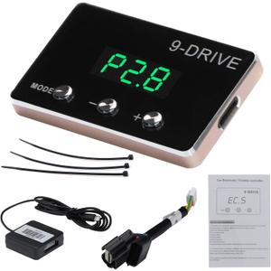 Throttle Response Controller, 9 Drive 9-Mode Smart Electronic Racing Accelerator for Ford Trucks F250 F350 F450 F550 Mustang Taurus Focus Expedition Mondeo Ranger Sport Discovery Mazda (861)