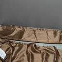 Bedsure Satin Pillowcases, Similar to Silk Pillow Cases Queen Size Set of 2, Pillow Case for Sleeping Women with Envelope Closure, Gifts for Women Men, Brown, 20x30 Inches, 2pcs