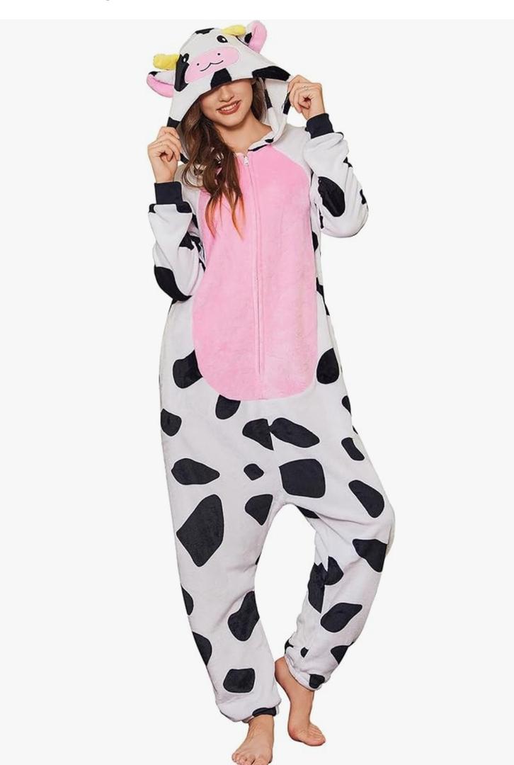 Ekouaer kouaer Adult Onesie Animal One Piece Pajamas Women and Men Size 50