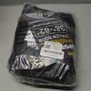 Flux Phenom Magnetic Screen Door - Bugs Out, Breeze in - 9min Install Auto-Sealing Heavy Duty Double Stitched Mesh, 52 Magnets, Hands Free Sliding & Patio Doors Net, Pet & Kid Friendly, 38 x 82 Inch (Black)