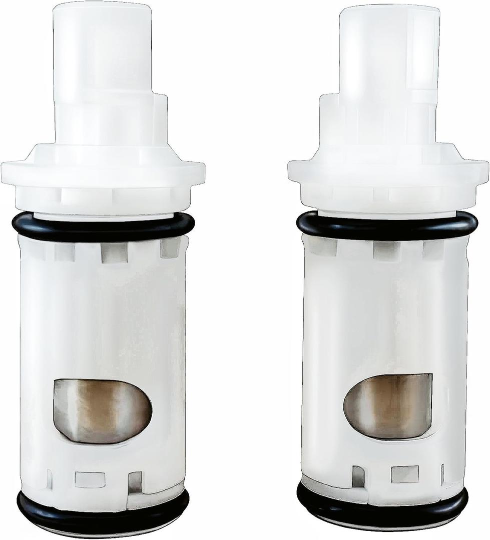 ALITZ 1224 / 1224B Faucet Cartridge Replacement 2-Pack for Moen Two-Handle Faucets & Tub Showers, Fix Leaks, Hot & Cold Water, Smooth Rotation