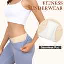 LEVAO Camel Proof Seamless Underwear for Women S-XXL (Beige)