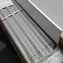2PCS 8x4x1FT Galvanized Raised Garden Bed, Galvanized Planter Raised Garden Boxes Outdoor, Large Metal Raised Garden Beds for Vegetables-Grey