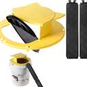 Mouse Rat Trap Bucket,5 Gallon Mouses Rat Traps Indoor for Home,Reusable Bucket Lid Rat Traps Indoor Outdoor,Mouse Catching Tool [5 Gallon Buckets is NOT Included]