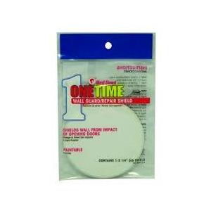Red Devil 122212 Onetime Wall Shield 3.25", White, 4 Pack