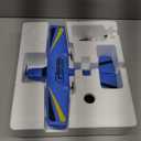 HAWK'S WORK 2 Channel RC Airplane, Ready to Fly, 2.4GHz Remote Control Plane, Easy to Fly Glider for Kids & Beginners (Blue)