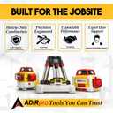 AdirPro Single Axle Cable Reel Caddy | Industrial Steel Wire Dispenser | Holds Reels Up to 20" Diameter & 100 lb Capacity | Black