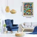 1000 Pieces National Park Puzzles, Family Puzzle Game Toys, Travel Poster Landscape Puzzles, Natural Landscape Puzzles, Family Puzzle (National Park 1)