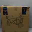 Collapsible Garden carts with Adjustable Handle,Portable Wagon Carts with Cup Holders,Lightweight Utility Beach Cart for Beach,Camping,Sports,Shopping