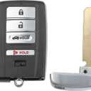 ACROPIX 313.8 MHz Key Fob Keyless Entry Remote Fit for Acura TLX Driver 1 memory 2015-2017 for Acura ILX Driver 1 memory 2016-2018 KR5V1X - Pack of 1, Black