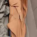 6 Ft Outdoor Patio Umbrella, Easy Open/Close Crank and Push Button Tilt Adjustment - Light Terracotta Market Umbrellas