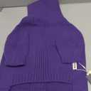 IECOii XL Dog Sweater,Winter Doggy Clothes for Large Dogs Girl Boy, Warm Pullover Soft Dog Sweater Turtleneck, Lightweight & Good Stretch for Active Dogs Like Beagle, Border Collie (Purple, X-Large)