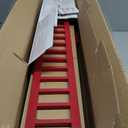 Climbing Santa Claus on Ladder, Electric Musical Christmas Decoration