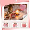 3 x Funny for Wife Husband, Romantic Crochet Peach with Card, 'Still Drive Me Crazy' Keepsake for Her Him, Cute Birthday Present for Partner, Handmade Lasting Love Plush for Couples