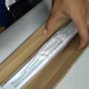 LazBlinds Cordless White 1" Room Darkening Vinyl Mini Blinds, 26.5" W X 48" H Horizontal Window Blinds for Home, Cordless Shades for Indoor Windows