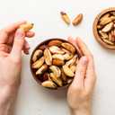 Elan Organic Raw Brazil Nuts, Whole Nuts, No Shell, Non-GMO, Vegan, Gluten-Free, Kosher, Healthy Snacks, 8 pack of 6.5 oz (EXP 03/12/27)