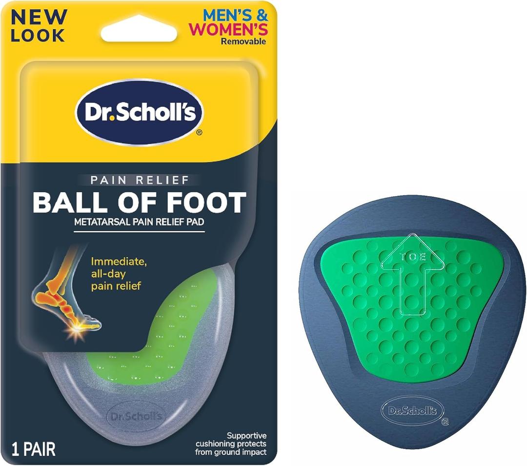 Dr. Scholl’s Pain Relief Orthotics for Ball of Foot Pain, 1 Pair  One size fits all
