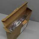 2 Tier Lazy Susan Organizer, 9.25'' Lazy Susan Turntable for Cabinet, Stackable Turntable Organizer Rotating Spice Rack Organization for Kitchen Countertop, Pantry, Bathroom, Clear (1Pack)