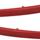 For Honda Civic 2022 2023 2024 Reflector Driver and Passenger Side | Pair | Rear | CAPA | Snap-In Attachment | Plastic | Red Lens | Replacement For HO1184119, HO1185119 | 33555-T20-A01, 33505-T20-A01