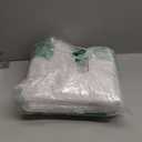 MRJ 6 Pack White Table Cloth 70 Inch Round Polyester Tablecloth Fabric Washable Table Cover for Wedding Dining Outdoor