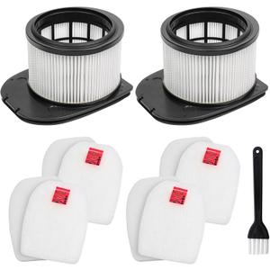 VIEWALL Filter Replacement for Shark Stratos IZ540H, IZ562H, IZ840H, IZ862H, UZ565H, UZ865H, IZ560H, UZ815H Cordless Vacuum, Part XFFKIZ700 & XPSMFIZ700, 2 HEPA 4 Foam Felt Filter