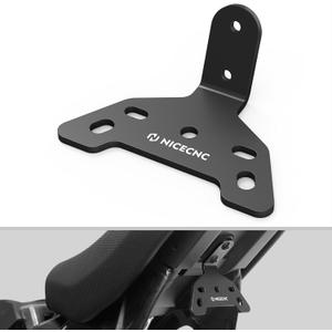 NICECNC Black Tail Light Licence Plate Holder Mounting Bracket Compatible with Surron Light Bee X, L1E Segway X260, X160