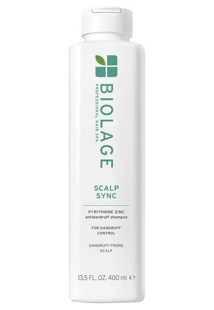 Biolage Scalp Sync Anti-Dandruff Shampoo - Controls Itchy Scalp, Deeply Cleanses Hair, Moisturizing Dandruff Treatment, With Zinc Pyrithione, Vegan & Cruelty-Free, 1.7 FL Oz