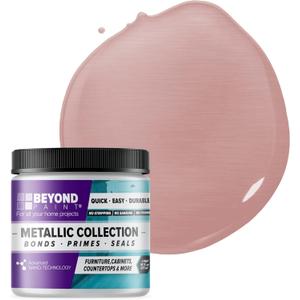 Beyond Paint Metallic Collection, Rose Gold, Pint 16 oz.