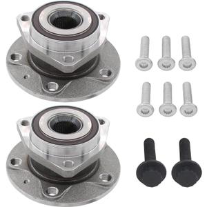 ApplianPar Left and Right Wheel Hub Bearing Assembly for Audi A3 Q3 S3 TT Quattro VW Arteon Jetta Tiguan Golf GTI Front or Rear