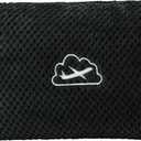 BEDELITE Travel Blanket with Bag, Ultra-Soft Jacquard Fleece Blanket with Luggage Sleeve & Backpack Clip, Airplane Blanket Travel Essentials, Black (40"x65")