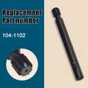 Ohoho 104-1102 Output Shaft Compatible with Toro Commercial Equipment - Fits Mdoels: 30031, 30070,30072, 30074, 30076, 30078, 30079, 30092, 30094, 30096, 30098,30099, 30178TE,30250, 30250TE