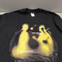 Verdusa Men's Letter Black Large Shirt