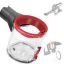 Dust Bin Replacement Parts for Dyson,For V7 V8 SV10 SV11 Detect Slim, Vacuum Cleaner Canister Bin Accessories Part,Clear Bin Attachments Can Hold Animal Pet Hair l.No.967699-01