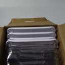 Delamu 2-Tier Multi-Purpose Bathroom Under Sink Organizers and Storage, Stackable Kitchen Pantry Organization, Pull Out Medicine Cabinet Organizer with Movable Dividers, White, 2 Pack