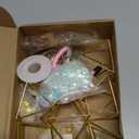 Knitgrip 6 Set 508 Pcs DIY Crystal Suncatcher Making Kits Craft with Rainbow Pendants Chains Gemstone Sun Catcher Hanging Colorful Crystal Prisms Windows Decor Wind Chimes with Chain Pendant Decor