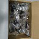 Ravinte 10 Pack 1-1/4 Inch Kitchen Cabinet Knobs Matte Black Zinc Pulls Door Handles for Dresser Drawers