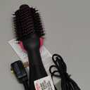 REVLON One-Step Volumizer Hair Dryer and Styler with Improved Motor  Easy Salon-Style Blowouts  Less Frizz, More Shine, and Reduced Heat Damage, for All Hair Types and Lengths (Black) (1.0 VOLUMIZER)