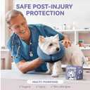 Inflatable Dog Cone Collar - Dog Neck Donut Cone Collar Alternative After Surgery - Soft Cone for Large Medium Small Dogs Cats - Alternative Recovery E Collar (Blue, XL) (Blue, XL)