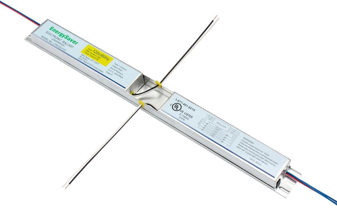 LPI472UV121 Electronc Ballast Operate 4 X F71/72/72T12HO UV Lamps, 120V, UL Listed.