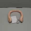 JISULIFE Portable Neck Fan, Hands-Free Bladeless, 5 Speeds, 4000 mAh Battery Operated Wearable Personal Fan, Twistable, Rechargeable, Gift for Women Men-Pink