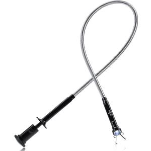 NoCry Magnetic Flexible Claw Grabber Pickup Tool with Bright LED Light - 27.7in Long Magnetic Pickup Tool, Retractable Claw Grabbing Tool, Magnetic Grabber Tool with 5lb Pull Strength Pick Up Tool