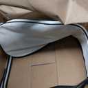 WILSON Premium Tennis Racket Cover - Holds 1 Racket, Cream